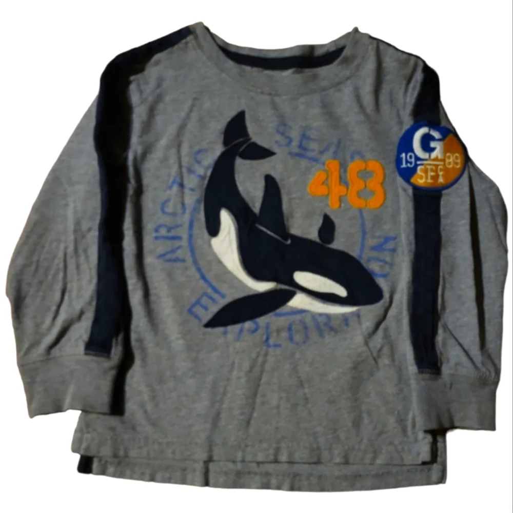 89 SF Ca #48 Artic Seals Exploration Killer Whale Embroidered, Arm Patch